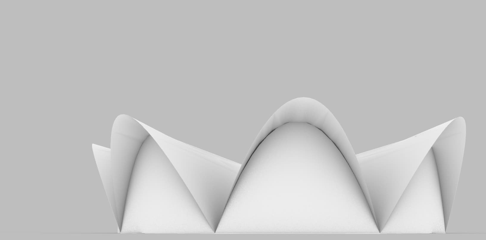 L'Oceanogràfic — hyperbolic paraboloid shell detail
