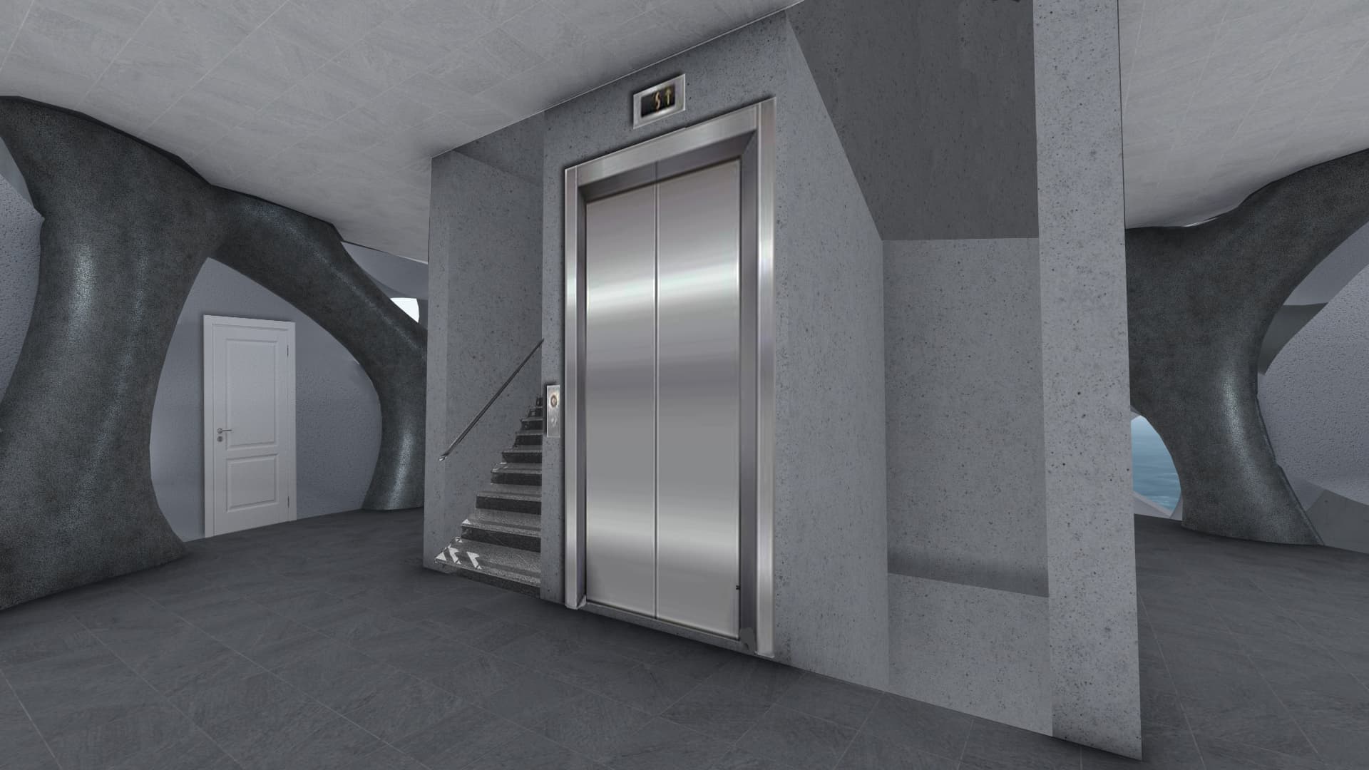 render — circulation pathways